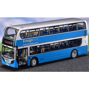 Blue Ensignbus double-decker model bus