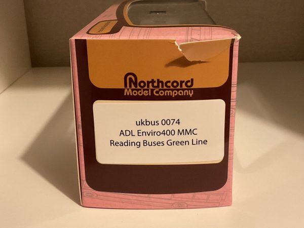 Northcord Model Company box for ADL Enviro400 MMC Reading Buses Green Line