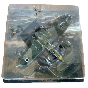 German WWII die-cast model aircraft in camouflage packaging