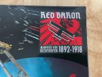 Red Baron emblem with Fokker Dr.1 silhouette and Manfred von Richthofen dates 1892–1918