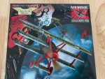 Box art of the Red Baron Fokker Dr.1 Triplane die-cast model from Corgi’s Aviation Archive Special Edition
