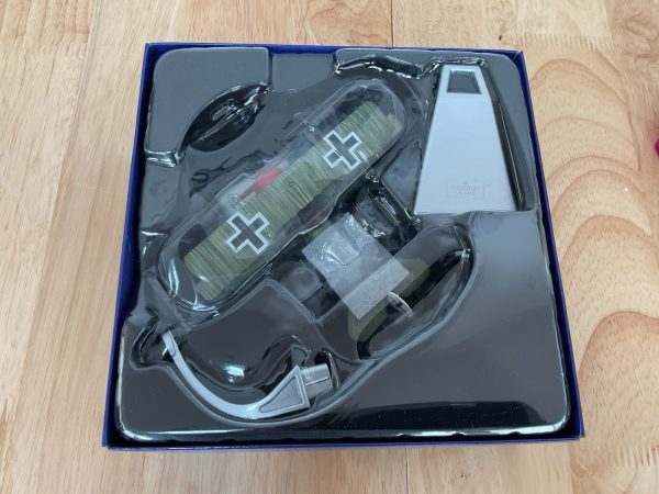 Fokker Dr.1 Triplane model in box with display stand