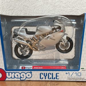 Bburago Ducati Supersport 900 Final Edition model motorcycle in original packaging
