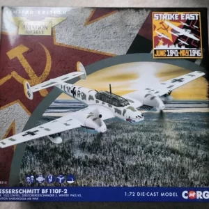 Corgi Messerschmitt BF110F-2 die-cast model box